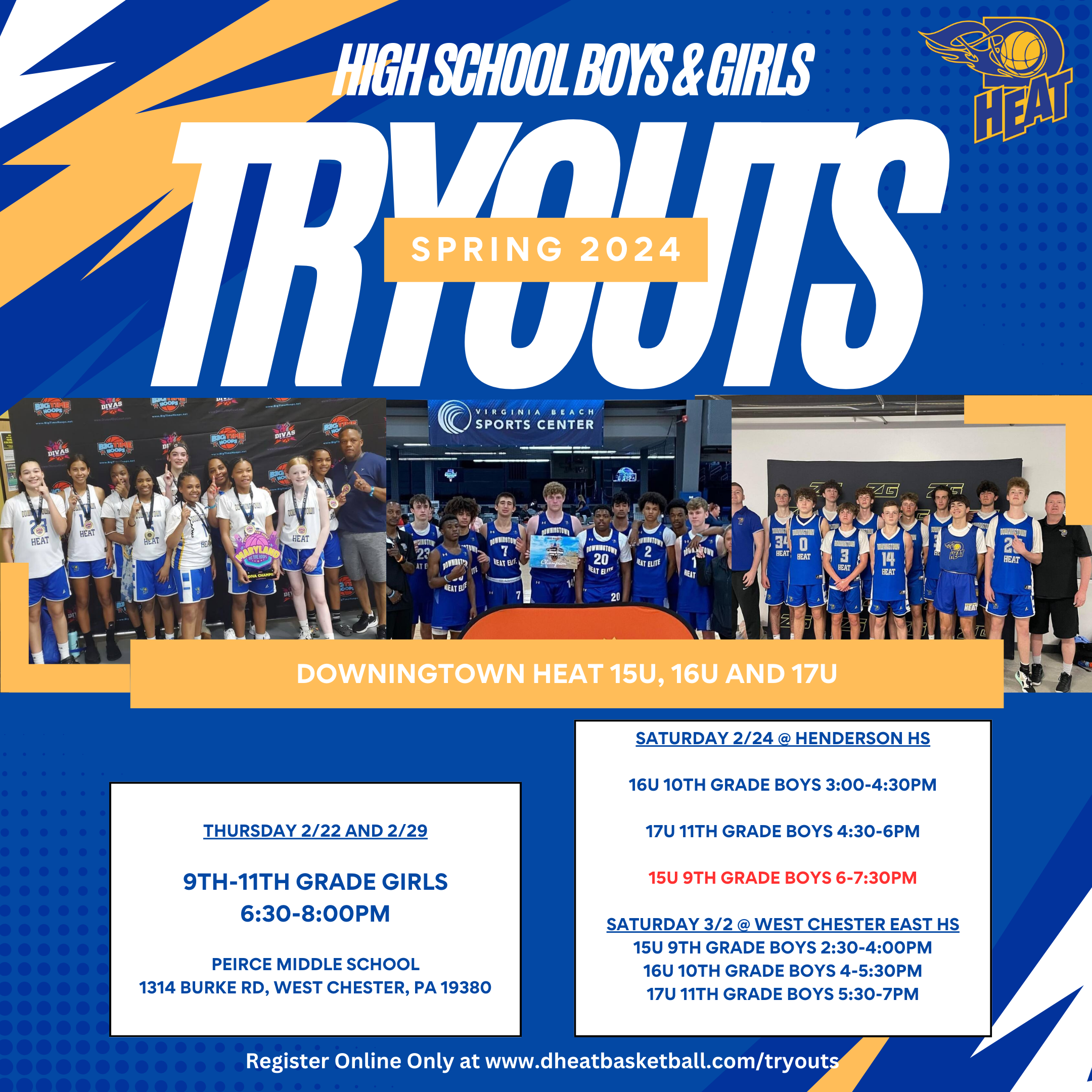 HS Tryouts Update 2-22-24
